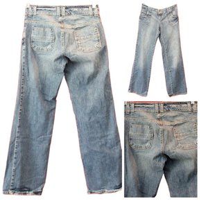 Banana Republic Women's Size 0S Small Jeans Contoured Boot Cut 32" Inseam